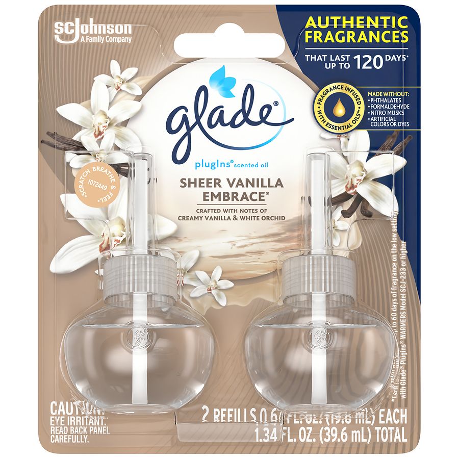 Glade PlugIns Scented Oil Sheer Vanilla Embrace