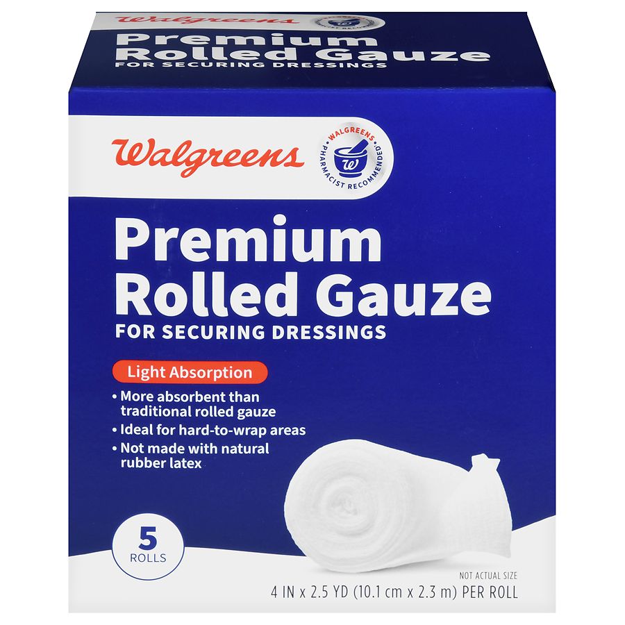 Walgreens Rolled Gauze Bandage Walgreens