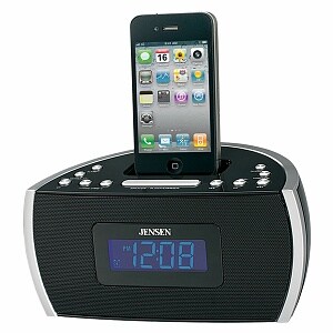Jensen Docking Digital Music System for iPod & iPhone JIMS-125I Black