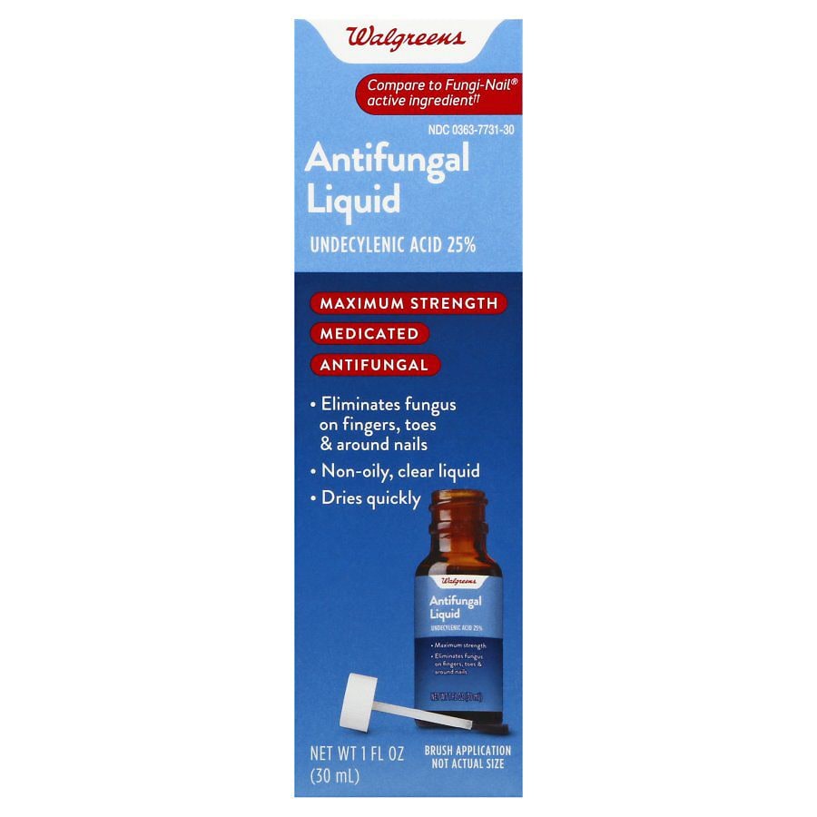 Walgreens Antifungal Liquid Solution Walgreens