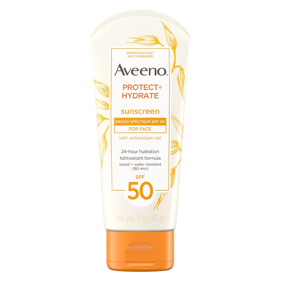  Aveeno Face Sunscreen Lotion With SPF 50 