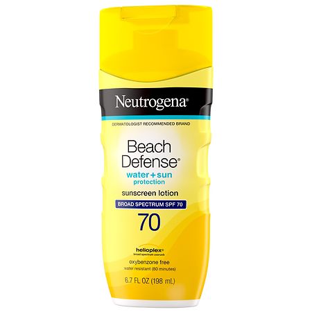 neutrogena beach defense spray sunscreen broad spectrum spf 70