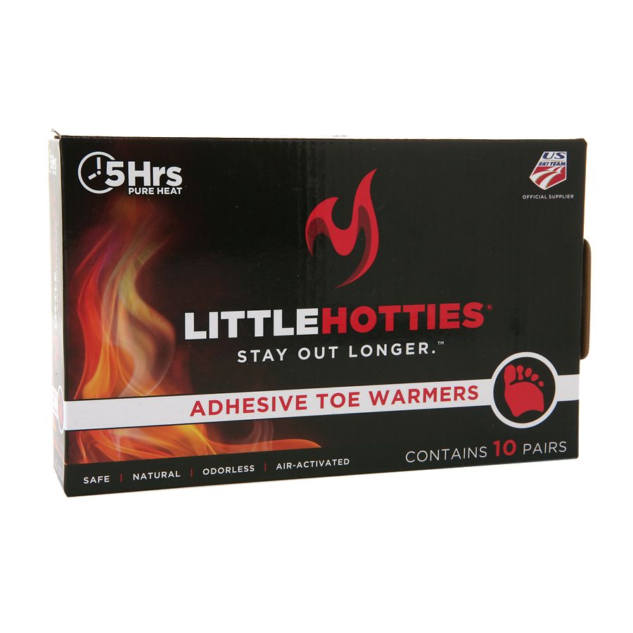 40 Pair Little Hotties Adhesive Toe Warmers 5 Hour Heat Air Activated Exp 7/2019 for sale online 