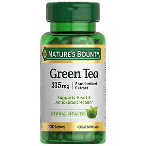 Nature's Bounty - Green Tea Extract 315mg caps 100ct - 100 ea