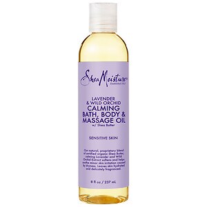 SheaMoisture Lavender & Wild Orchid Bath, Body & Massage Oil