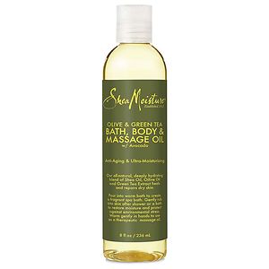 SheaMoisture Olive & Green Tea Bath, Body & Massage Oil