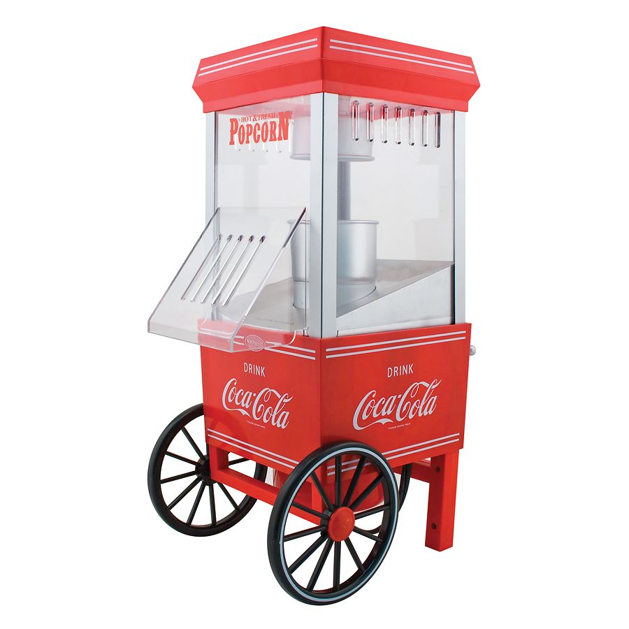 Nostalgia Electrics Ofp501coke Coca Cola Series Hot Air Popcorn