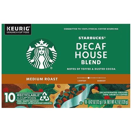 Starbucks K-Cups House Blend Decaf