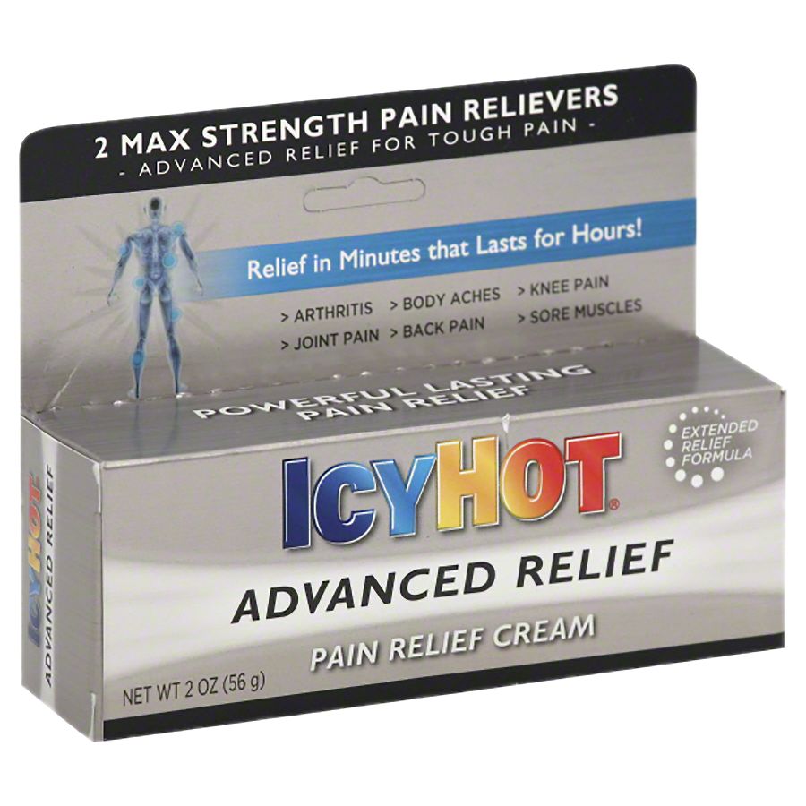 Icy Hot Advanced Pain Relief Cream Walgreens