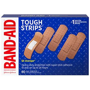 Band-Aid Tough Strips Adhesive Bandages