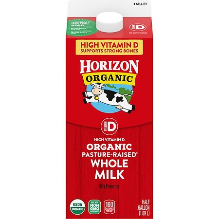 horizon organic whole milk 6pk