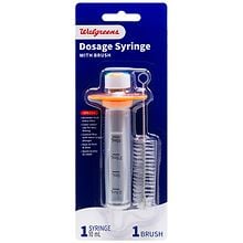Walgreens Dosage Syringe With Brush Walgreens