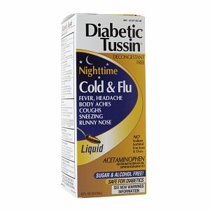 Diabetic Tussin Nighttime Cold and Flu