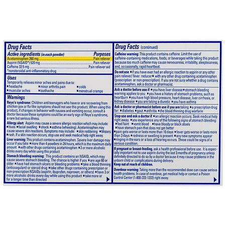 Goody's Extra Strength Headache Powders, Fast Pain Relief ...