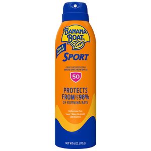 Banana Boat UltraMist Sport Performance Continuous Spray Sunscreen, SPF 50+
