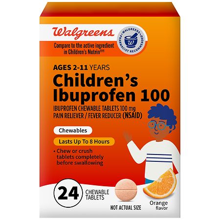 Children S Ibuprofen Chewable Dosage Chart