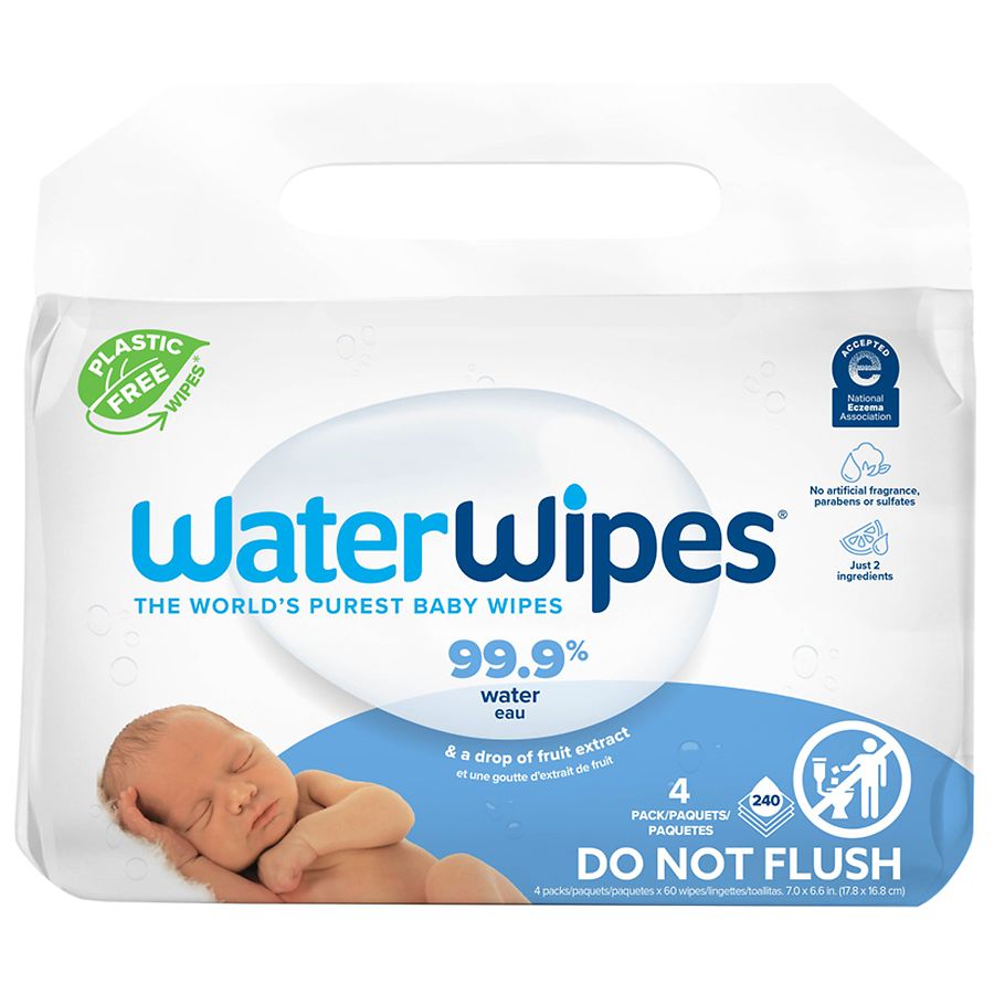 WaterWipes Biodegradable Baby Wipes
