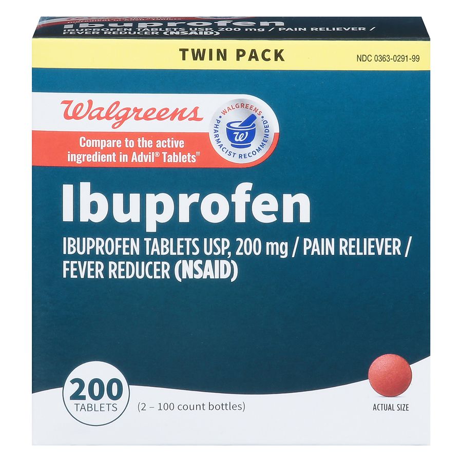 Walgreens Ibuprofen 200 Mg Tablets Walgreens