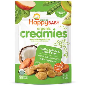 Happy Baby Organic Creamies Apple, Spinach, Pea & Kiwi