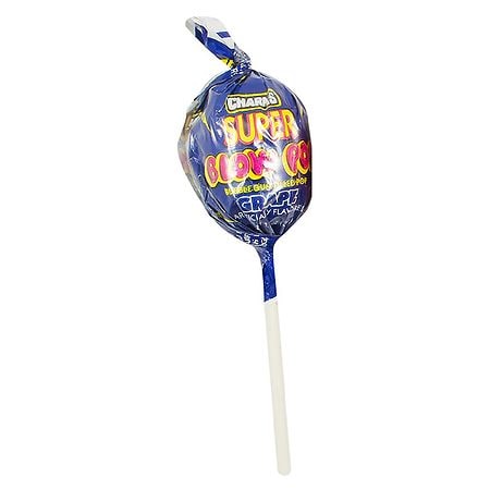 Charms Super Blow Pop Bubble Gum Filled Pop Grape | Walgreens