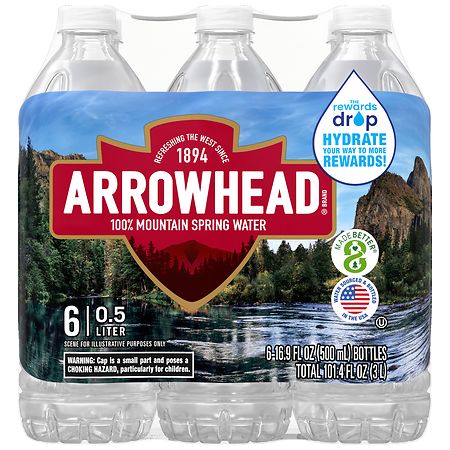Arrowhead Water Arrowhead Water Mtn Spring Water - 4x6Pack