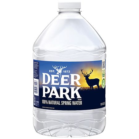 DEER PARK Brand 100% Natural Spring Water  101.4-ounce plastic jug
