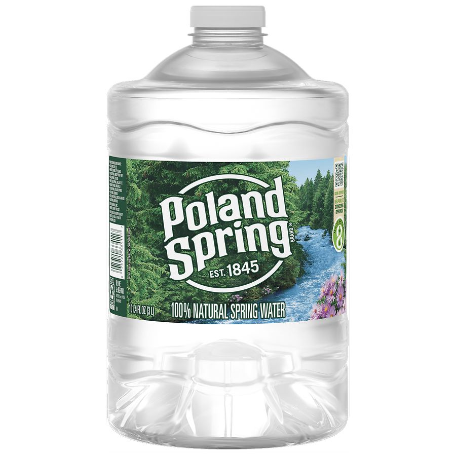 Poland Spring 100% Natural Spring Water