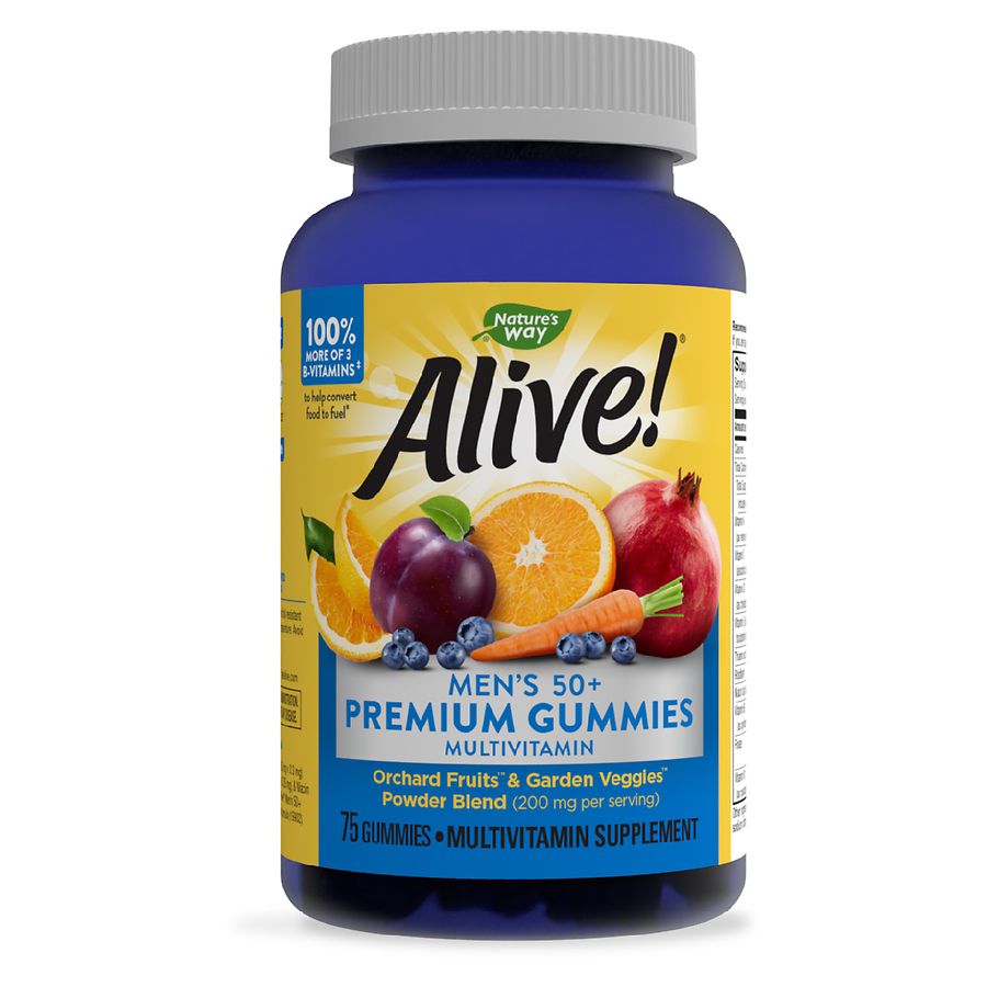 Alive Vitamins Ingredients Label - Trovoadasonhos