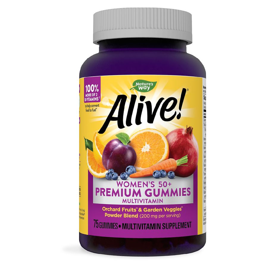 Nature's Way Alive! Women's 50+ Gummy Multivitamin | Walgreens