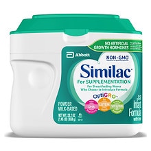 similac for supplementation infant formula