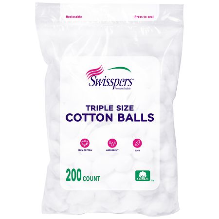 Swisspers Triple Size Cotton Balls
