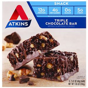Atkins Advantage Snack Bars Triple Chocolate