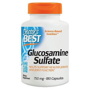 Doctor's Best Best Glucosamine Sulfate 750mg, Capsules