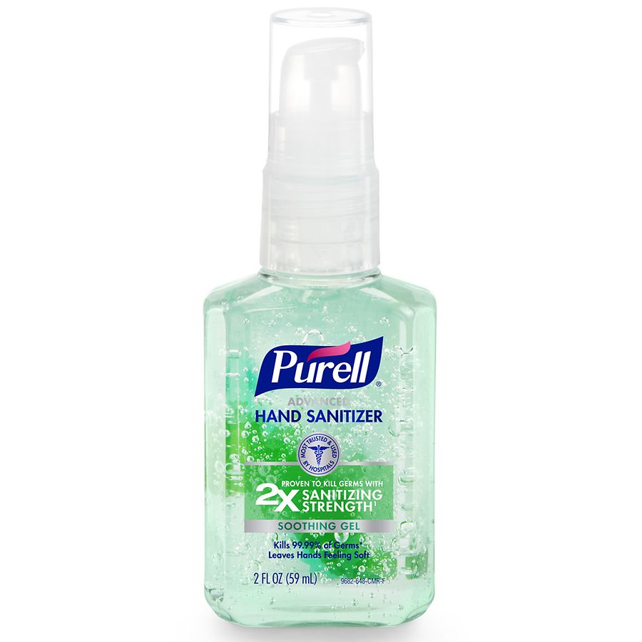 Purell Advanced Hand Sanitizer Soothing Gel Fresh Scent 653331 