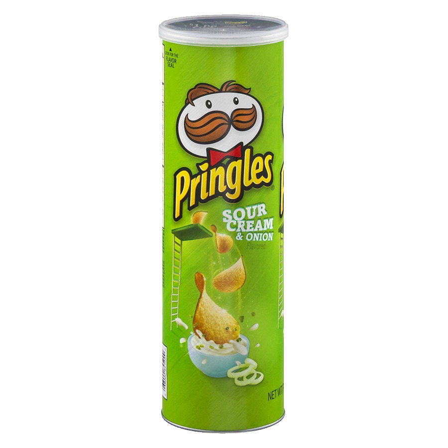 Pringles Potato Crisps Sour Cream & Onion | Walgreens