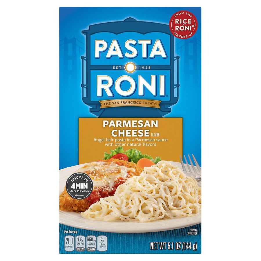 Pasta Roni Pasta Mix Parmesan Cheese