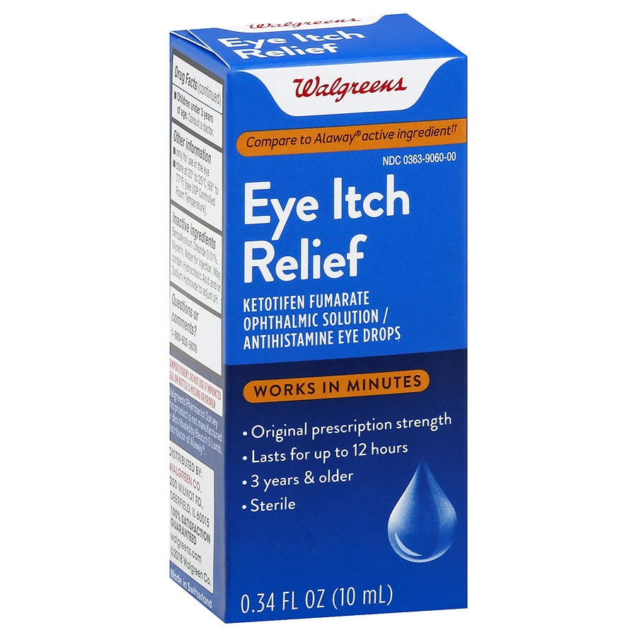 Walgreens Eye Itch Relief Drops Walgreens