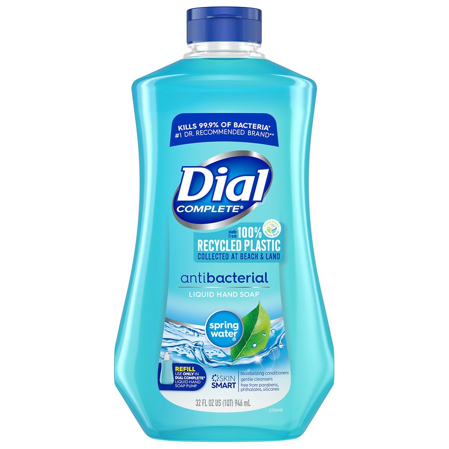 dial liquid hand soap refill spring water