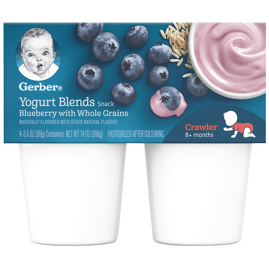 Gerber Yogurt Blends Snack Blueberry