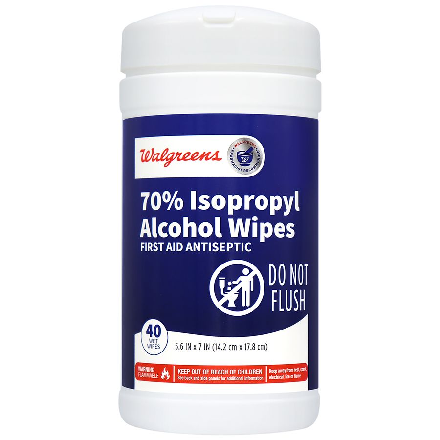 isopropyl wipes