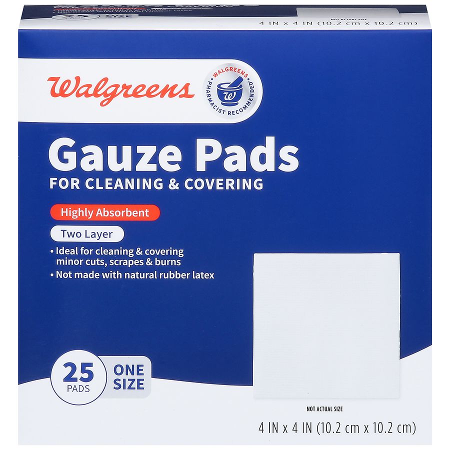 Walgreens Gauze Pads 4in X 4in Walgreens