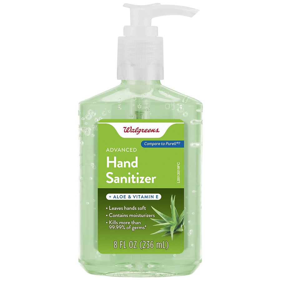 Walgreens Advanced Aloe Sanitizer Aloe