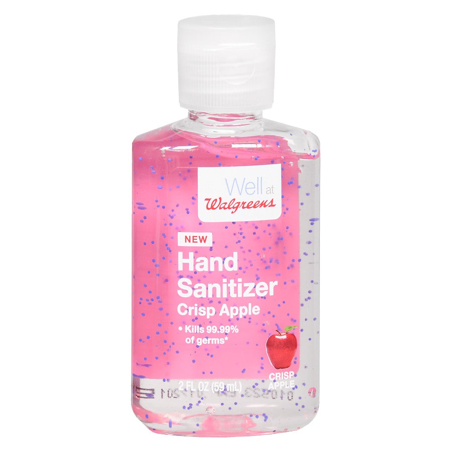 Walgreens Hand Sanitizer Gel Apple