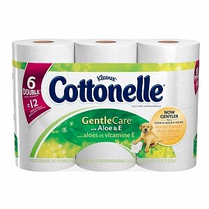 Cottonelle Gentle Care With Aloe/E, Double Roll