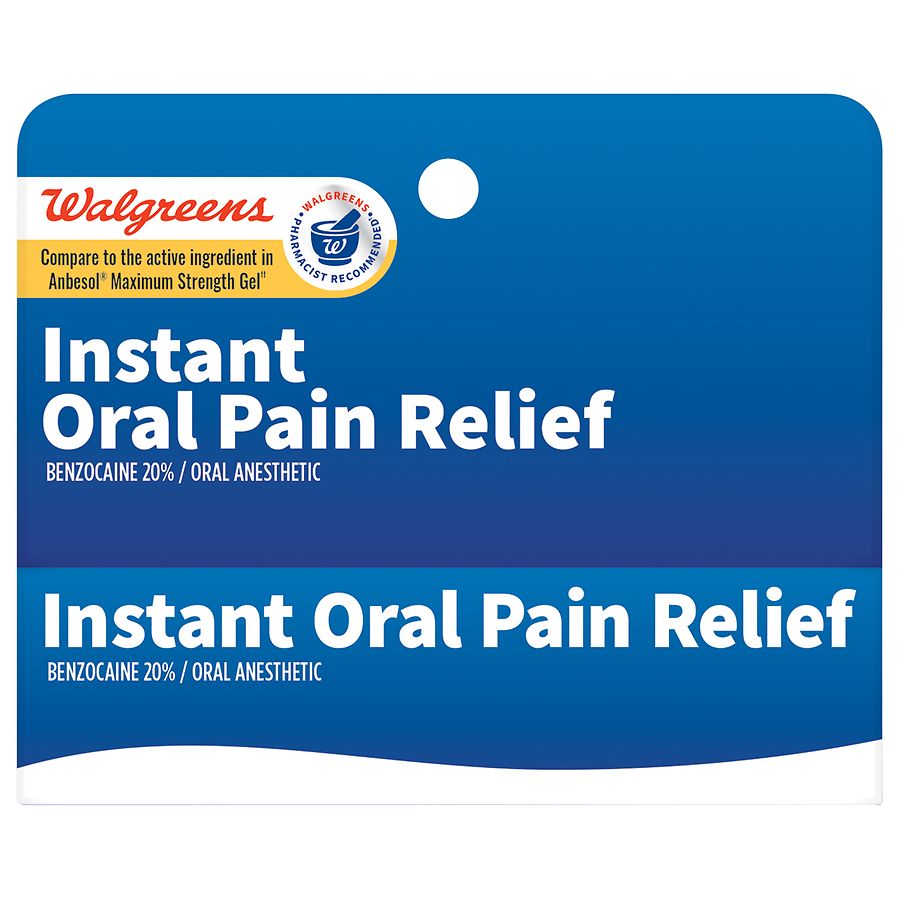 strong oral numbing gel