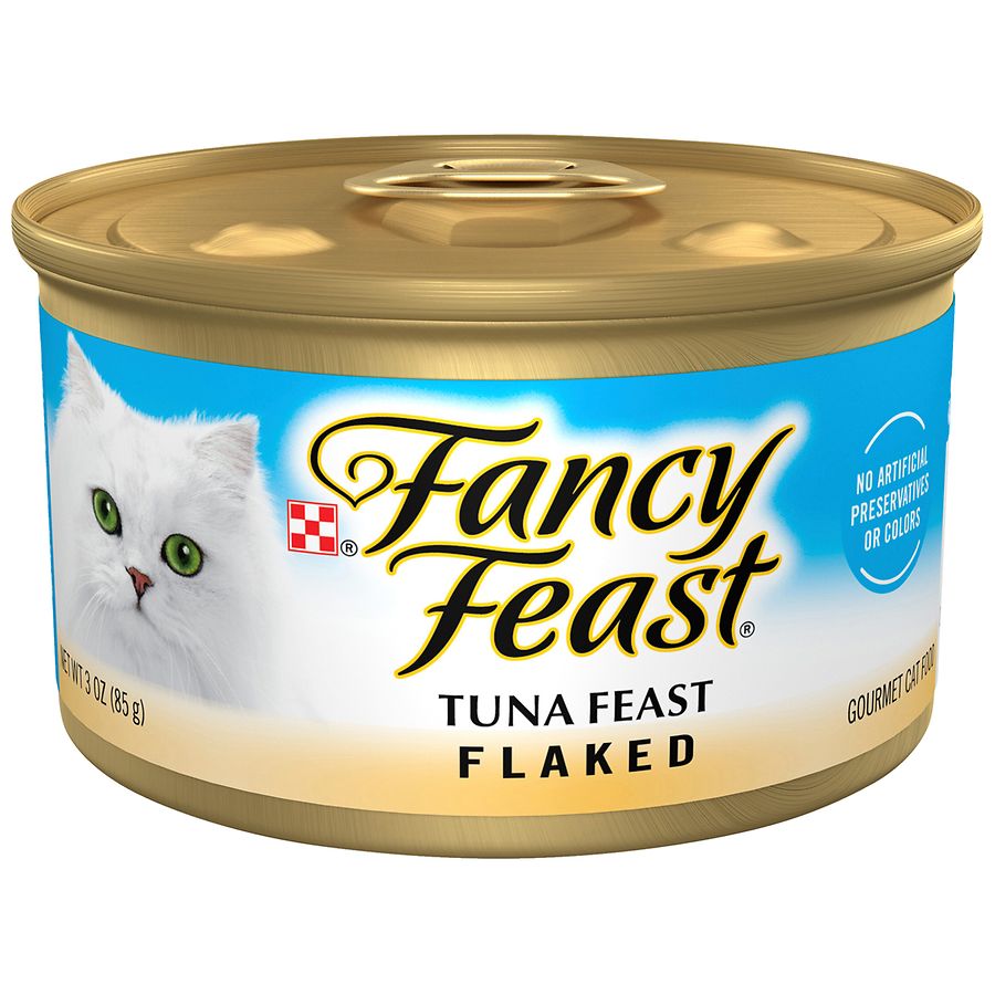 Fancy Feast Cat Food Tuna Feast Flaked