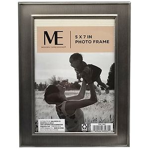 Home Elements Picture Frame 5 inch x 7 inch Silver