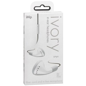 IHIP Ivory In-Ear Headphones IP-IV-BK Onyx