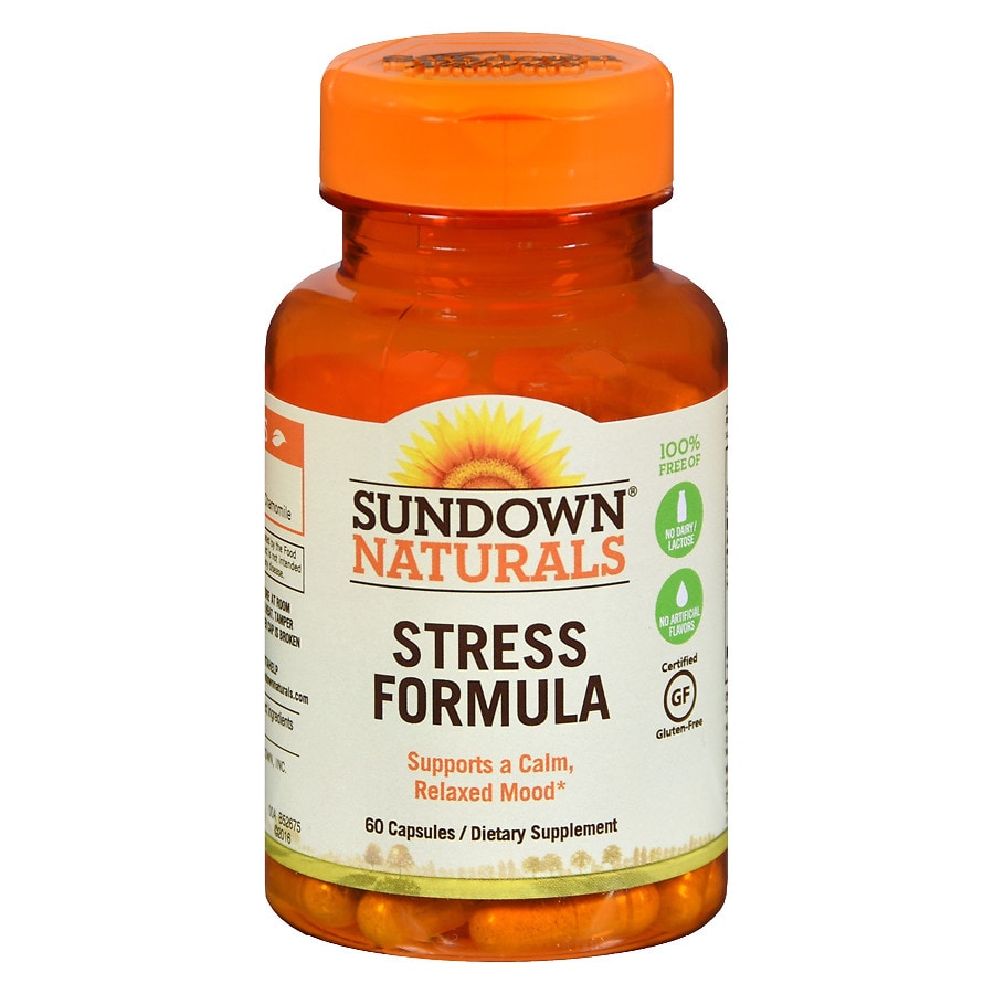 Sundown Naturals L-Theanine Stress Formula, Capsules