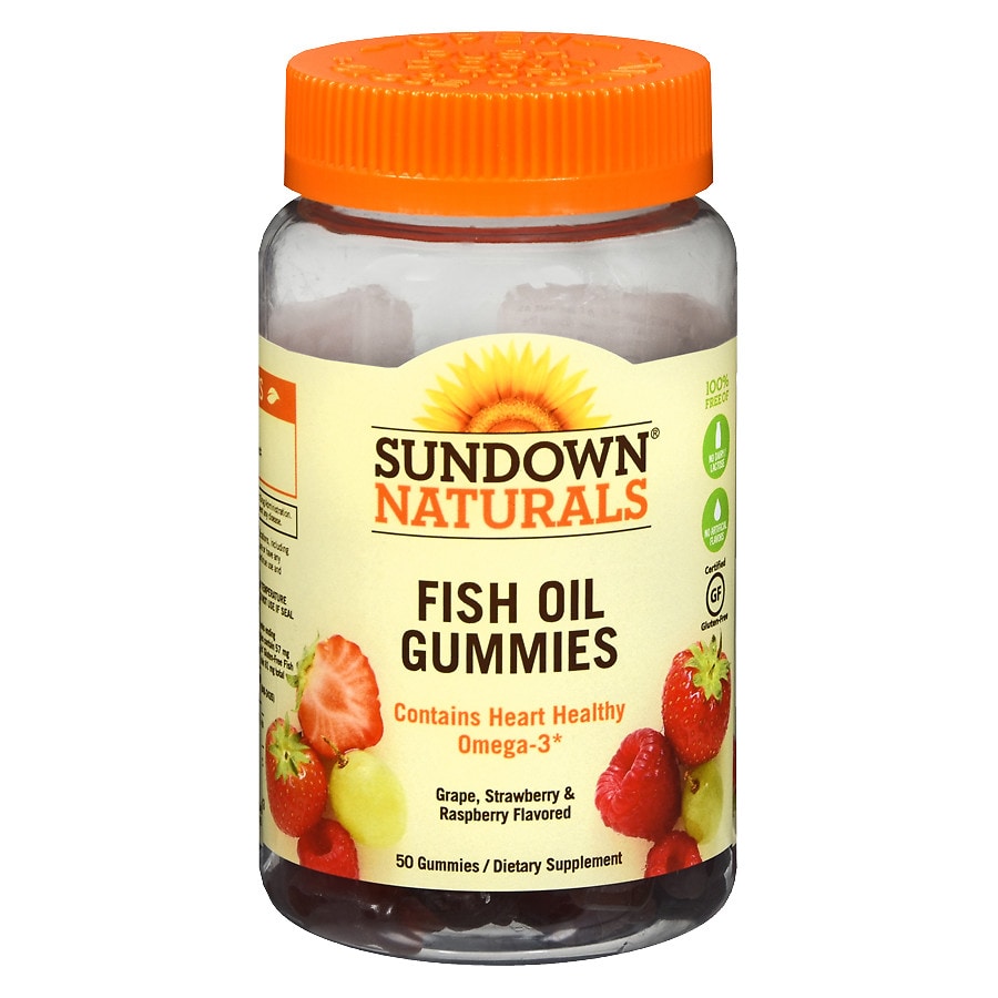 Sundown Naturals Fish Oil Omega3 Gummies with D3 Walgreens